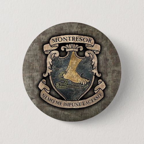 Montresor Coat of Arms Button