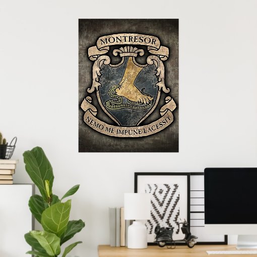 Montresor Coat of Arms Poster Zazzle