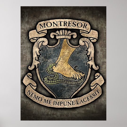 Montresor Coat of Arms Poster | Zazzle.com