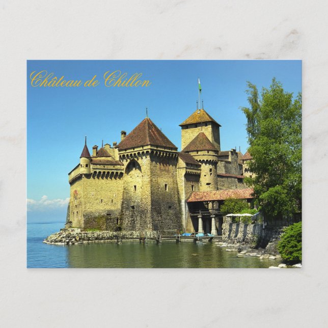 Montreux castle postcard (Front)