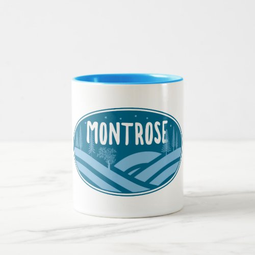 Montrose Colorado Outdoors Two_Tone Coffee Mug