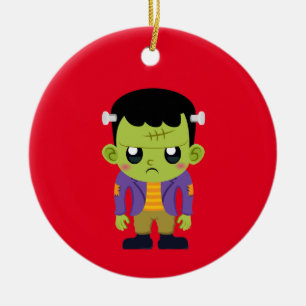 Montrouis Halloween Ceramic Ornament