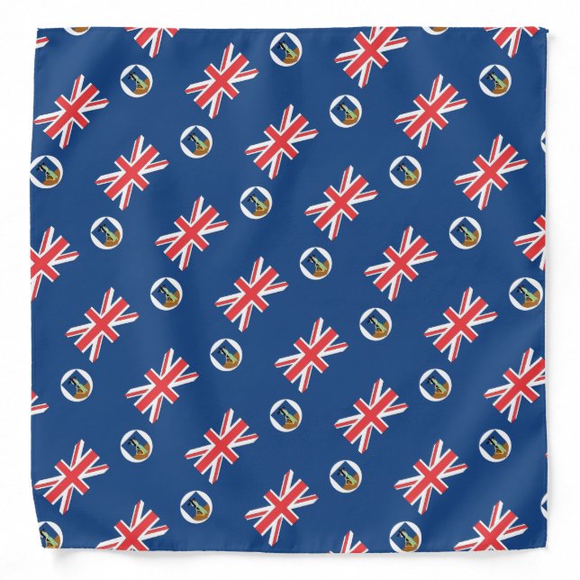 Montserrat Flag Bandana (Front)