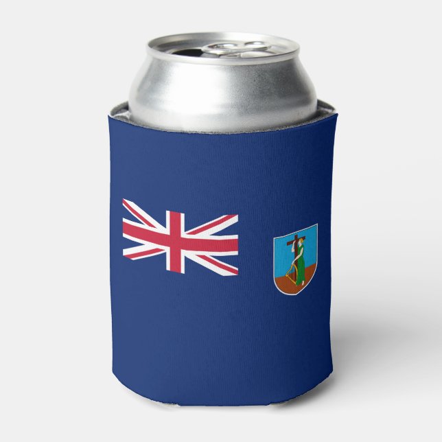 Montserrat Flag Can Cooler (Can Front)