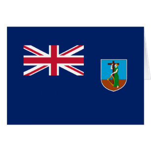 Montserrat Flag Cards