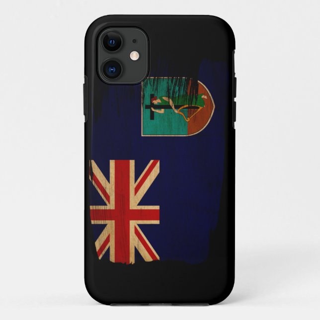 Montserrat Flag Case-Mate iPhone Case (Back)