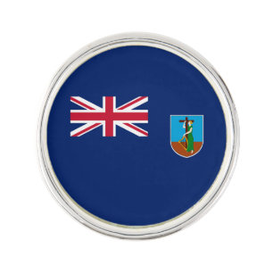 Montserrat Flag Lapel Pin