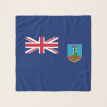 Montserrat Flag Scarf<br><div class="desc">Patriotic flag of Montserrat.</div>