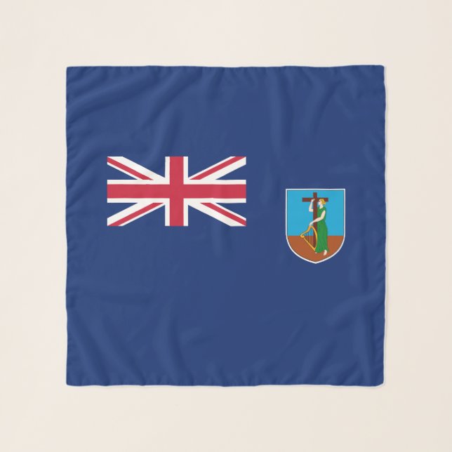 Montserrat Flag Scarf (Front)