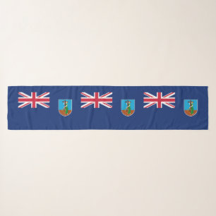 Montserrat Flag Scarf