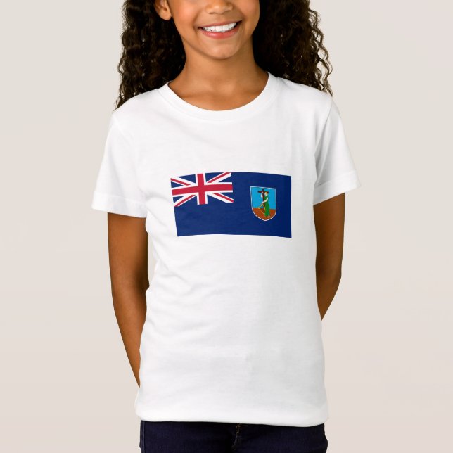 Montserrat Flag T-Shirt (Front)