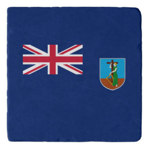 Montserrat Flag Trivet
