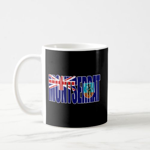 Montserrat Keepsake Flag Vacation Coffee Mug