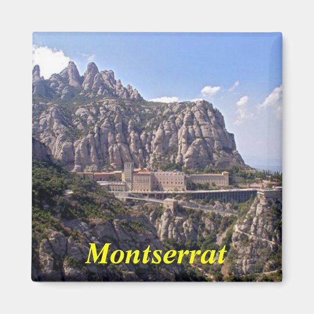 Montserrat magnet (Front)
