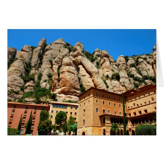 Montserrat Monastery, Catalonia, Spain Cards (Front Horizontal)