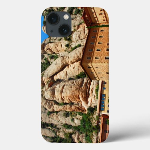 Montserrat Monastery Catalonia Spain iPhone 13 Case