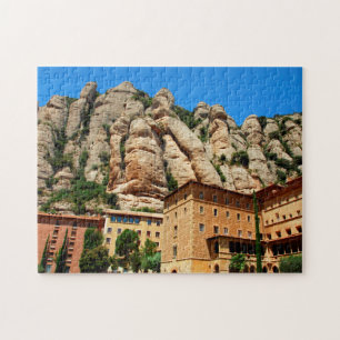 Montserrat Monastery, Catalonia, Spain Jigsaw Puzzle