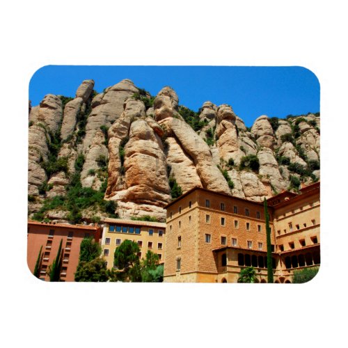 Montserrat Monastery Catalonia Spain Magnet