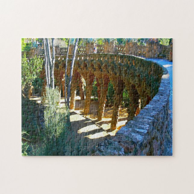Montserrat Park Barcelona. Jigsaw Puzzle (Horizontal)