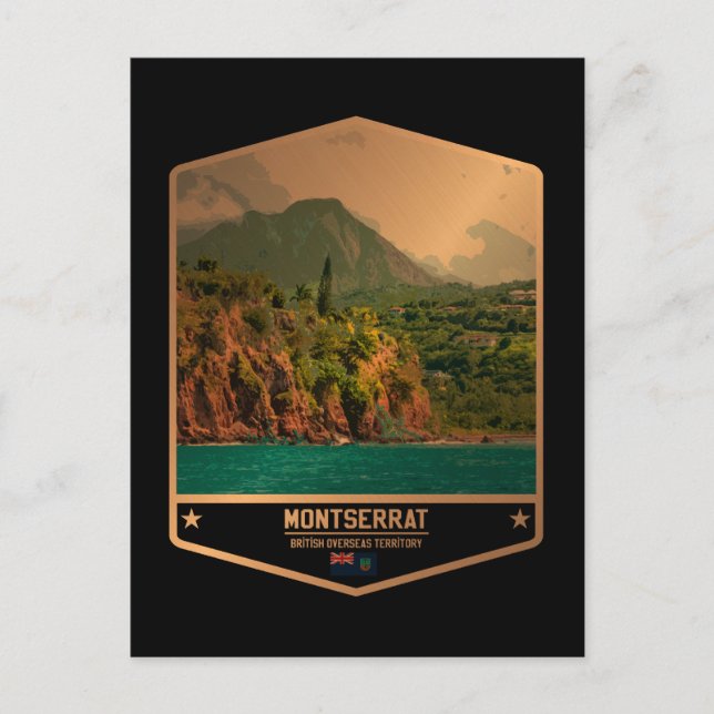Montserrat Postcard (Front)