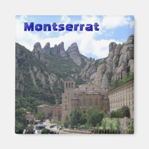 Montserrat Spain magnet