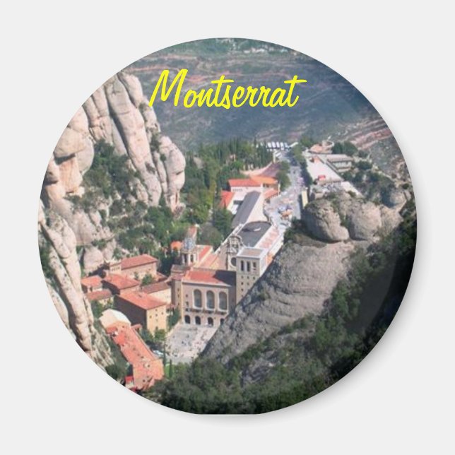 Montserrat Spain magnet (Front)