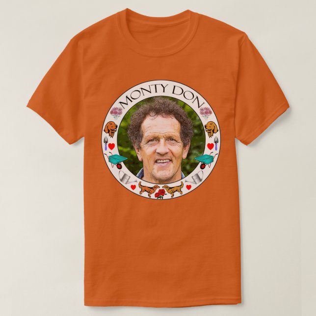 Monty Don  (2)  T-Shirt (Design Front)