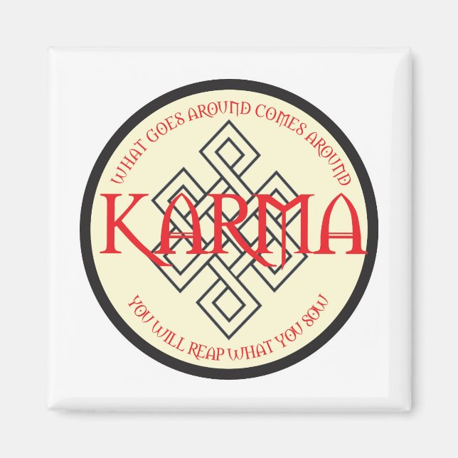 Monty & Strong - Karma Magnet (Front)