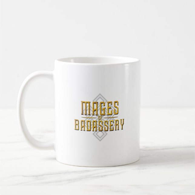 Monty & Strong - Mages of Badassery Mug (Left)