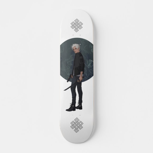 Monty & Strong - Simon Skateboard (Front)