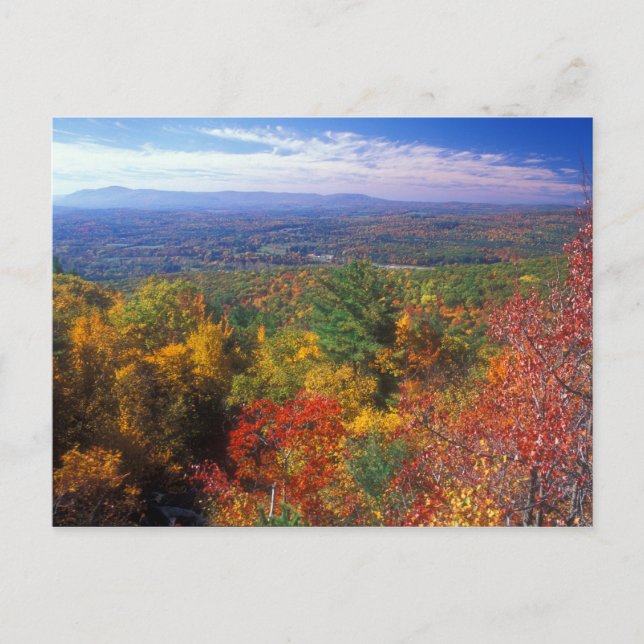 Monument Mountain Foliage View Postcard (Front)