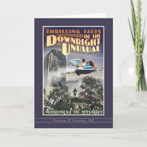 Monument of Mystery Greeting Card