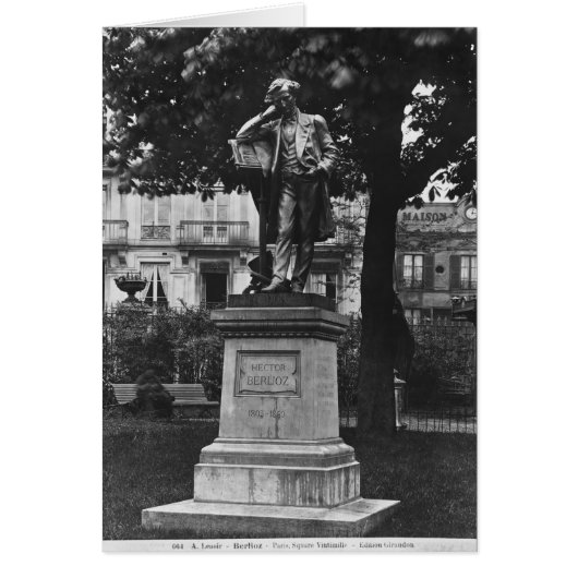 Monument to Hector Berlioz Cards (Front)