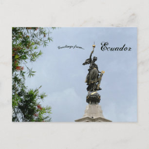 Monument to Independence Quito Ecuador Postcard