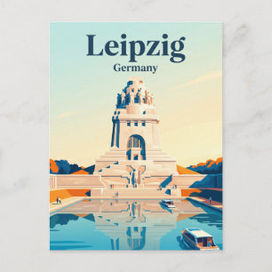 Monument to the Battle of the Nations, Leipzig Postcard