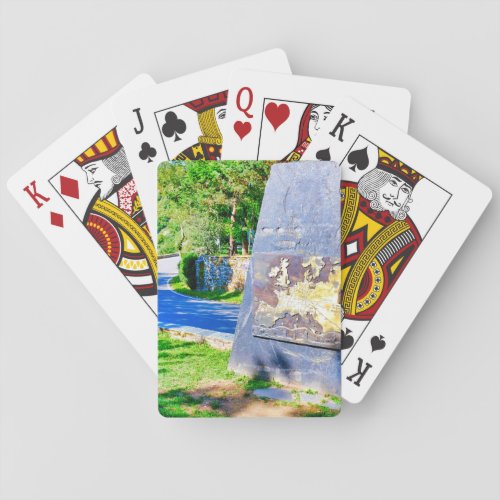 Monument to the Camino de Santiago  Playing Cards