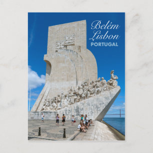 Monument to the Discoveries, Belem Lisbon Portugal Postcard