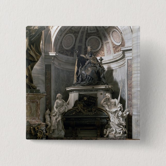 Monument to Urban VIII Button (Front)