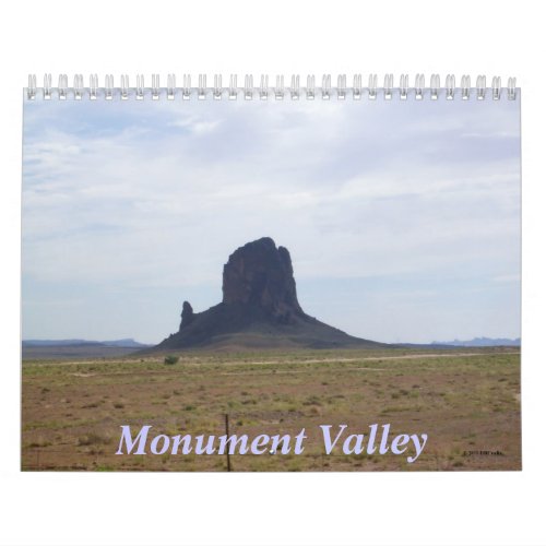 Monument Valley 12 month Calendar