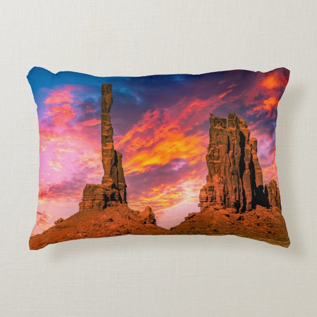 Monument Valley Accent Pillow (Front)