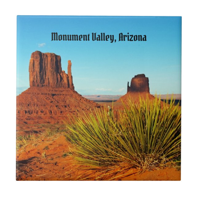 Monument Valley, Arizona Ceramic Tile (Front)