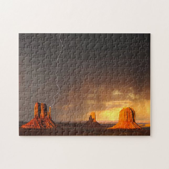 Monument Valley Arizona. Jigsaw Puzzle (Horizontal)