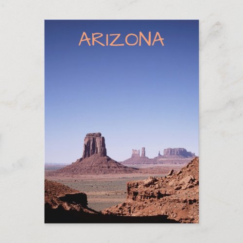 Monument Valley Arizona Postcard