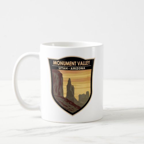 Monument Valley Arizona Utah Vintage Coffee Mug