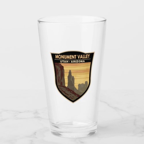 Monument Valley Arizona Utah Vintage Glass