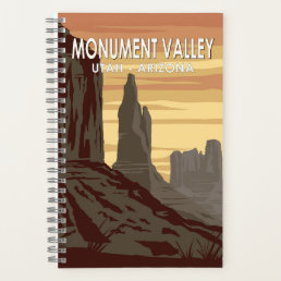 Monument Valley Arizona Utah Vintage Notebook
