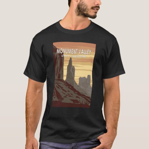 Monument Valley Arizona Utah Vintage T_Shirt