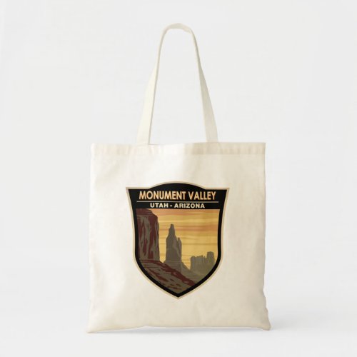 Monument Valley Arizona Utah Vintage Tote Bag