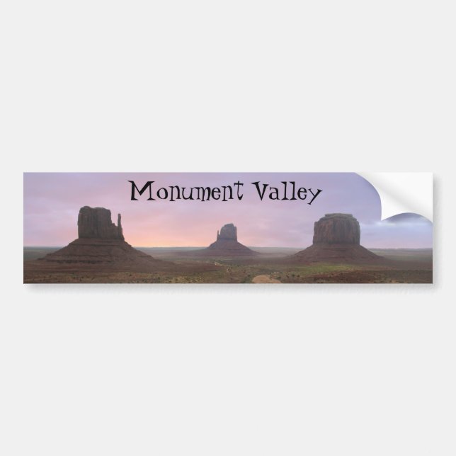 Monument Valley Bumper Sticker (Front)