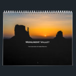 Monument Valley Calendar<br><div class="desc">Images from Monument Valley,  Arizona/Utah,  USA</div>